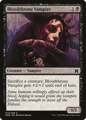 Bloodthrone Vampire - mm2 Spoiler