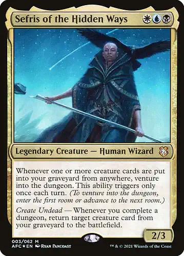 Sefris of the Hidden Ways - afc Spoiler