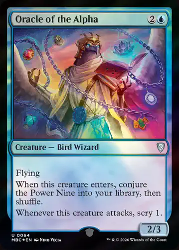 Oracle of the Alpha - mbc Spoiler