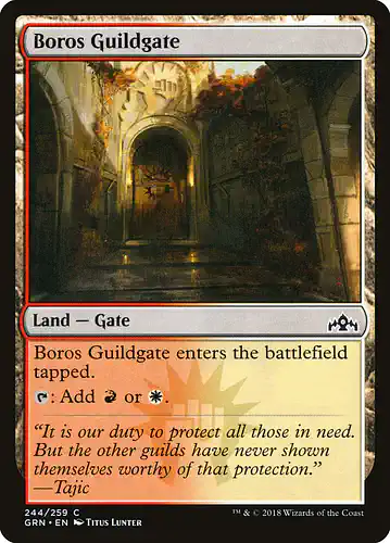 Boros Guildgate - grn Spoiler