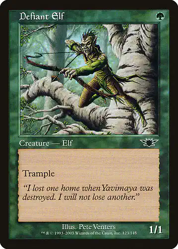 Defiant Elf - lgn Spoiler