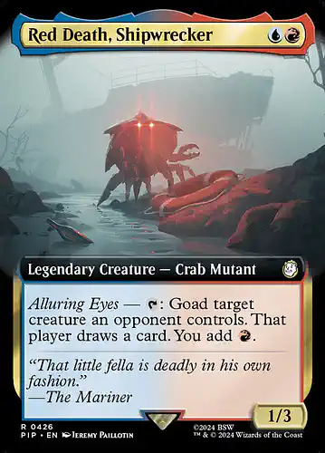 Red Death, Shipwrecker - pip Spoiler