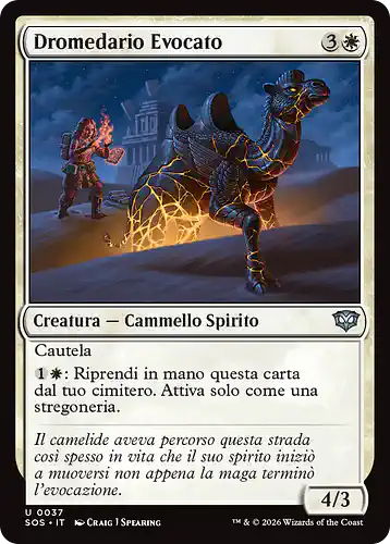 Summoned Dromedary - sos Spoiler