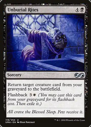 Unburial Rites - uma Spoiler