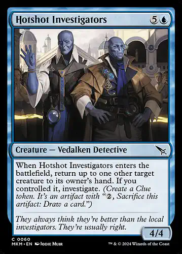 Hotshot Investigators - mkm Spoiler