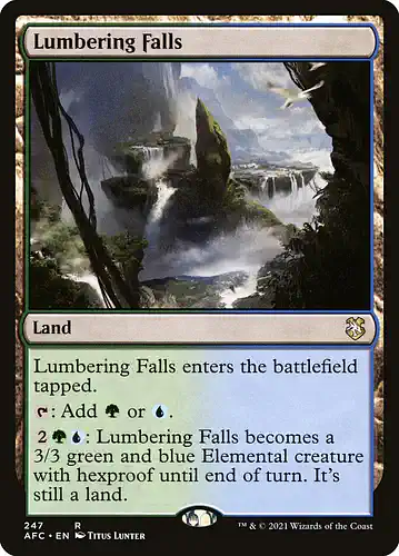 Lumbering Falls - afc Spoiler
