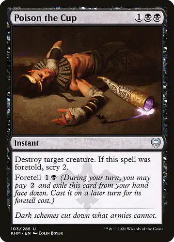 Poison the Cup - khm Spoiler