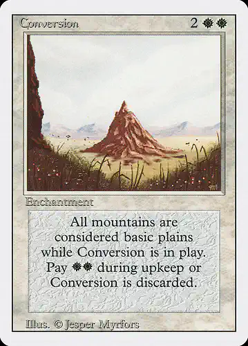 Conversion - 3ed Spoiler