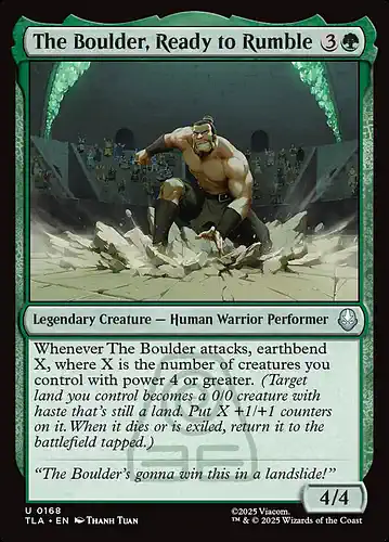 The Boulder, Ready to Rumble - tla Spoiler