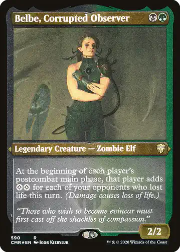 Belbe, Corrupted Observer - cmr Spoiler