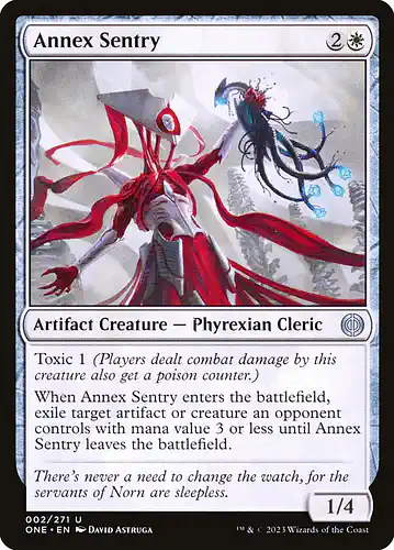 Annex Sentry - one Spoiler