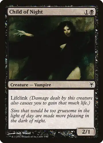 Child of Night - ddk Spoiler