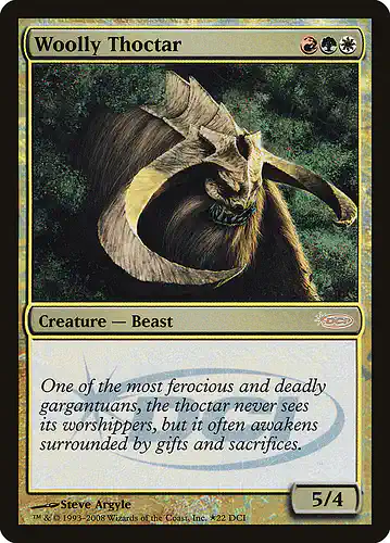 Woolly Thoctar - dci Spoiler