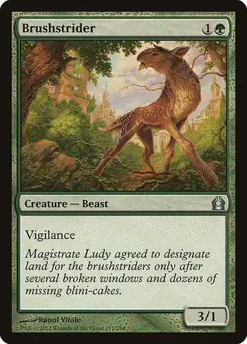 Brushstrider - rtr Spoiler