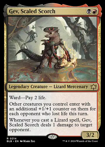 Gev, Scaled Scorch - blb Spoiler
