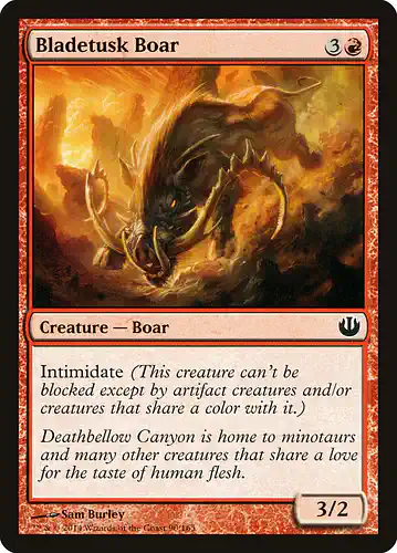 Bladetusk Boar - jou Spoiler