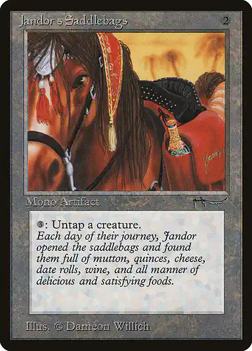 Jandor's Saddlebags - arn Spoiler