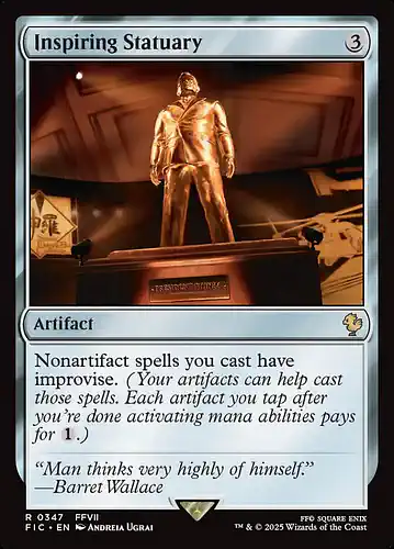 Inspiring Statuary - fic Spoiler