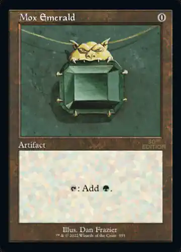 Mox Emerald - 30a Spoiler
