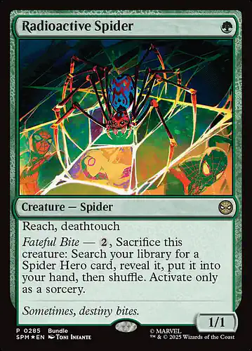 Radioactive Spider - spm Spoiler