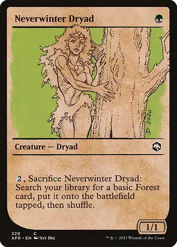 Neverwinter Dryad - afr Spoiler