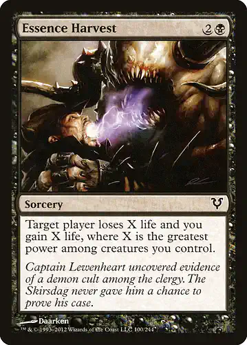 Essence Harvest - avr Spoiler