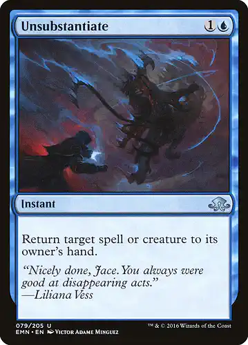 Unsubstantiate - emn Spoiler