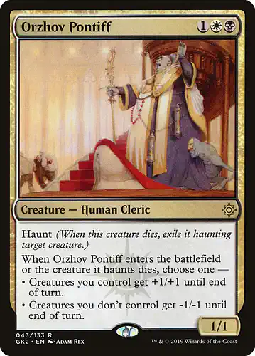 Orzhov Pontiff - gk2 Spoiler