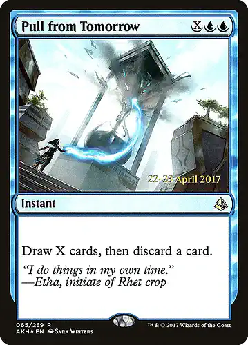 Pull from Tomorrow - akh Spoiler
