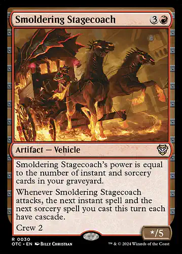 Smoldering Stagecoach - otc Spoiler