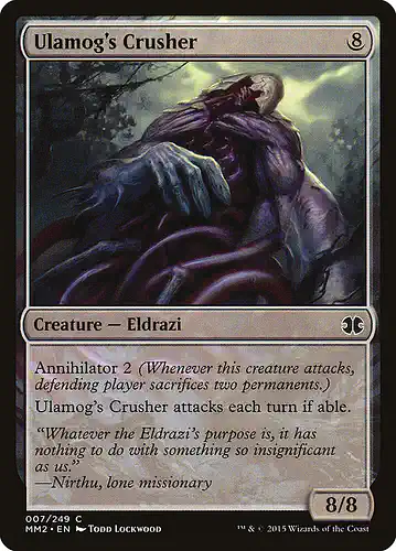 Ulamog's Crusher - mm2 Spoiler