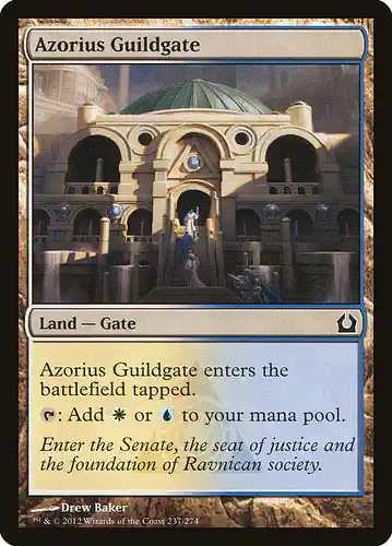 Azorius Guildgate - rtr Spoiler