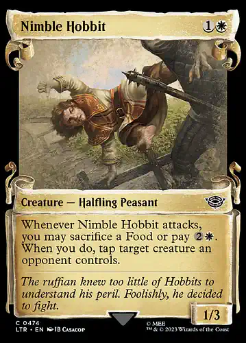 Nimble Hobbit - ltr Spoiler