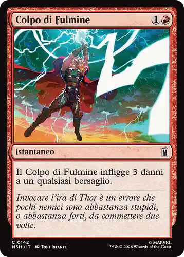 Lightning Strike - msh Spoiler