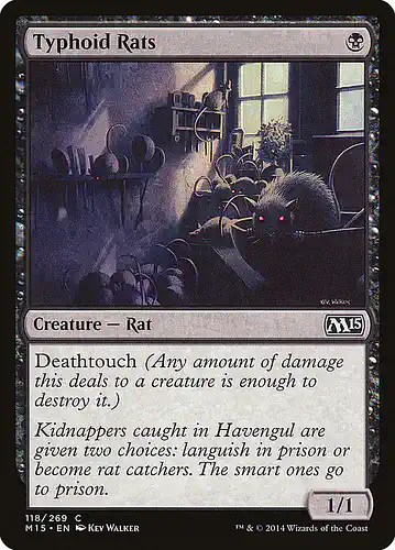 Typhoid Rats - m15 Spoiler