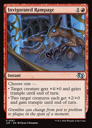 Invigorated Rampage - j25 Spoiler