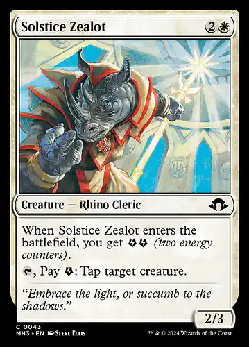 Solstice Zealot - mh3 Spoiler