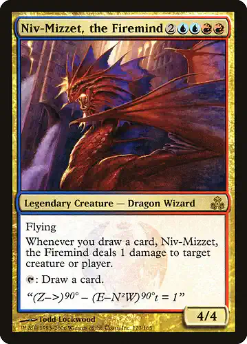 Niv-Mizzet, the Firemind - gpt Spoiler