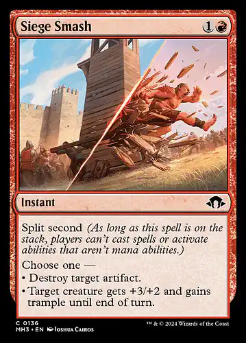 Siege Smash - mh3 Spoiler