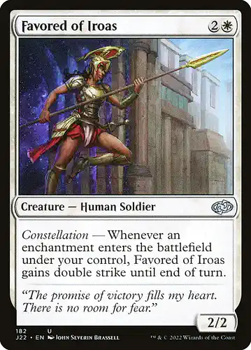 Favored of Iroas - j22 Spoiler