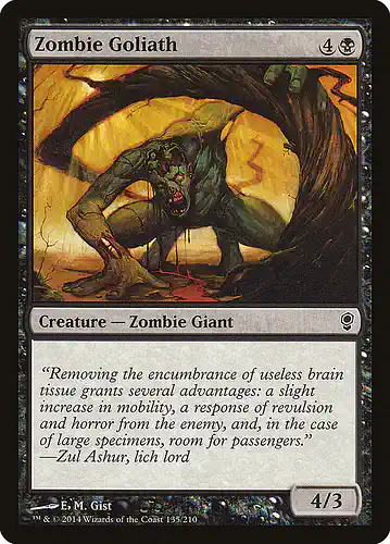 Zombie Goliath - cns Spoiler