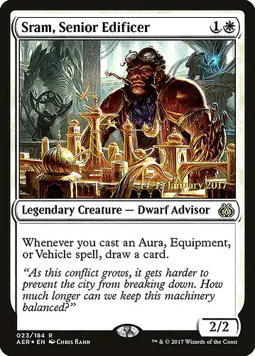 Sram, Senior Edificer - aer Spoiler