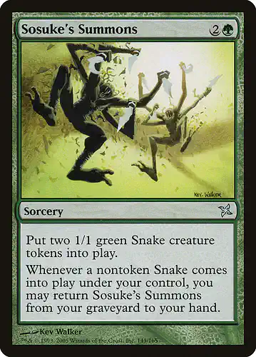 Sosuke's Summons - bok Spoiler