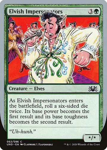 Elvish Impersonators - und Spoiler