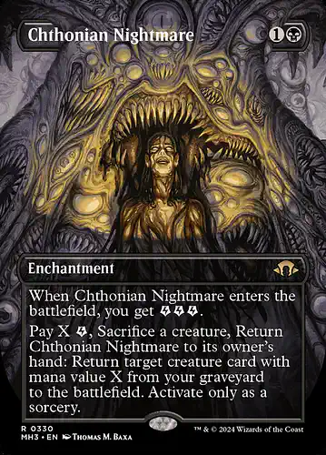 Chthonian Nightmare - mh3 Spoiler