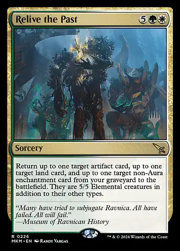 Relive the Past - mkm Spoiler