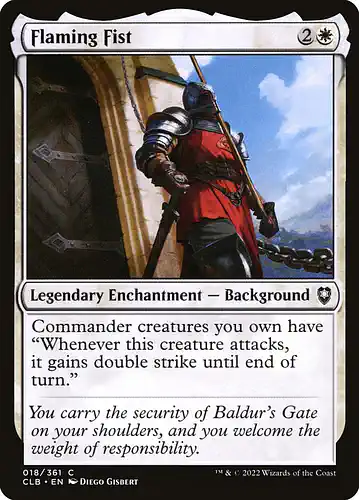 Flaming Fist - clb Spoiler