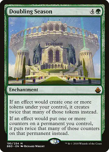 Doubling Season - bbd Spoiler