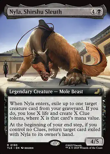 Nyla, Shirshu Sleuth - tle Spoiler