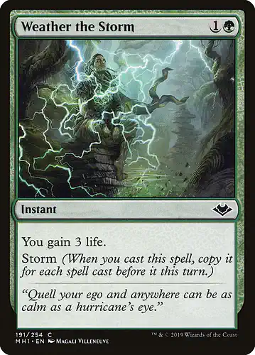 Weather the Storm - mh1 Spoiler